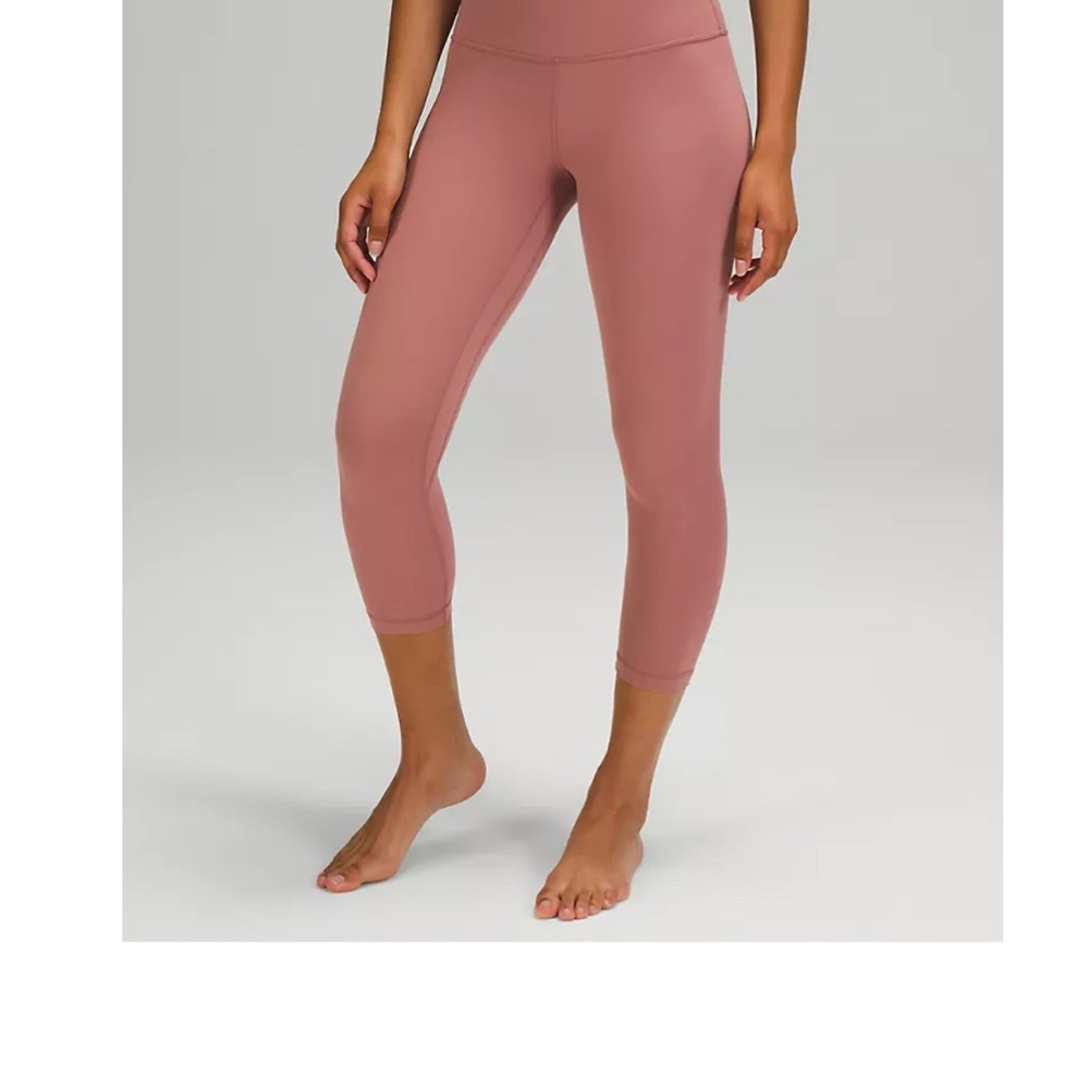 Lululemon High Rise Cropped Leggings
